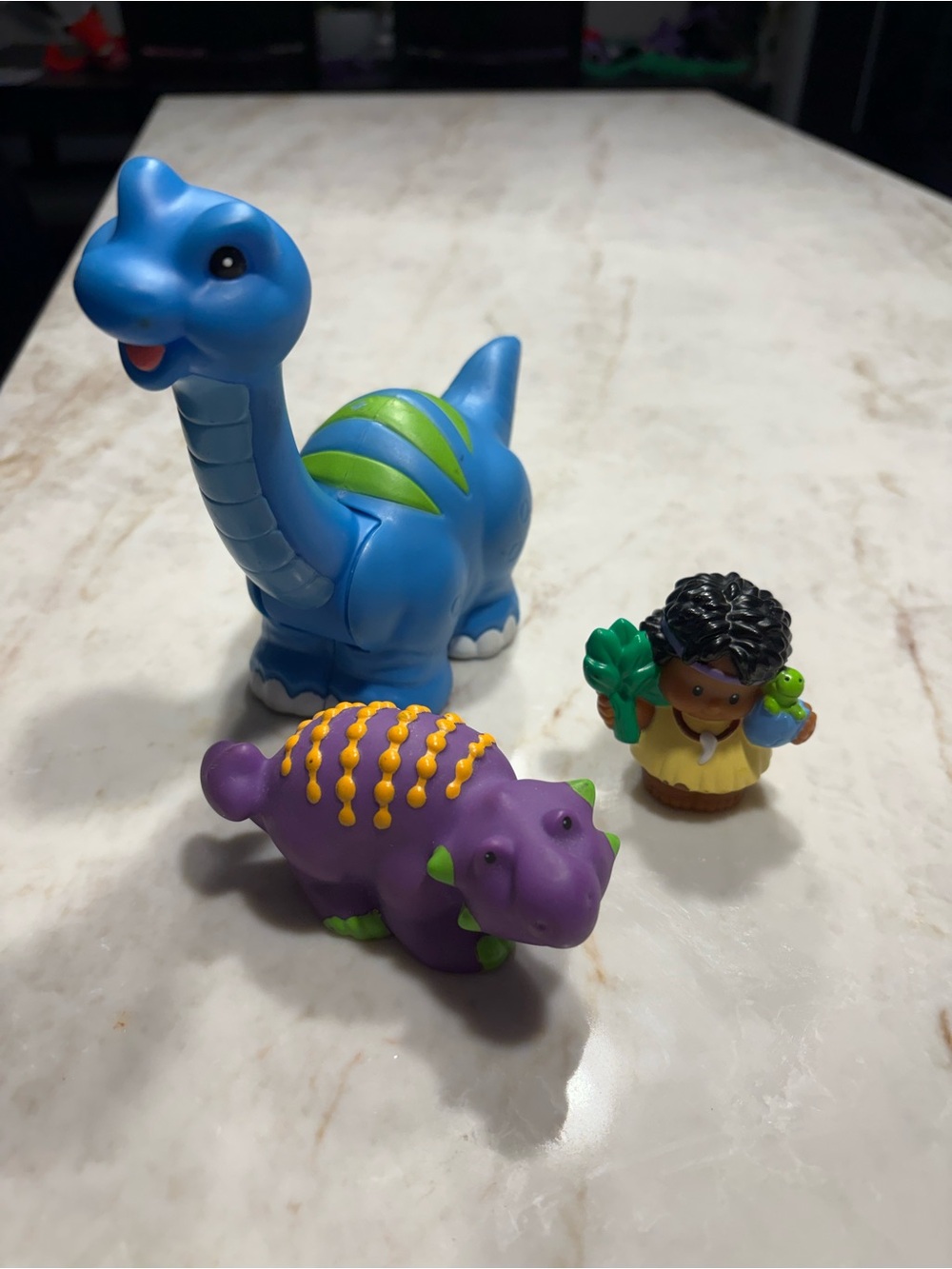Fisher-Price Blue Dino toy and figure